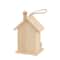 6 Pack: 8" Heart & Fence Wood Birdhouse by Make Market®